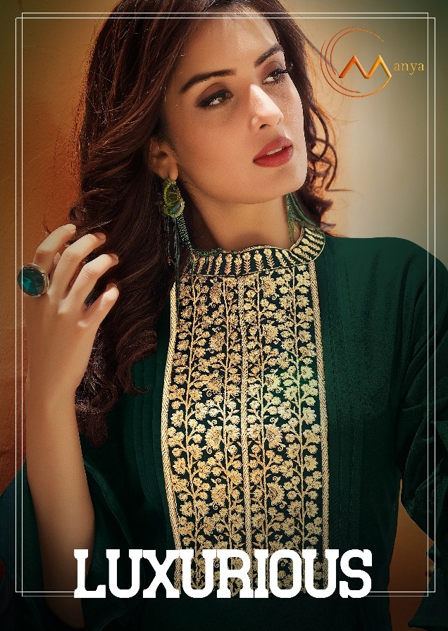 Manya Present Luxurious Silk Long Gown Collection