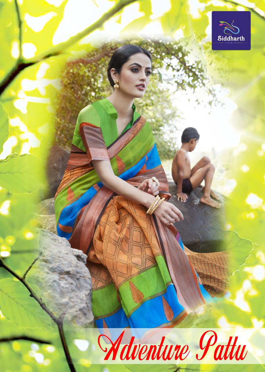 Siddharth Silk Mills Adventure Pattu Part 1 South Fancy Saree Buy Online Shopping