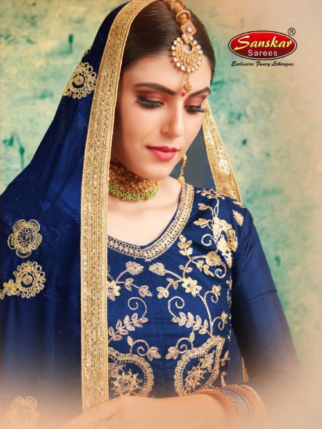 Sanskar Style Venus Silk Lehanga Buy Best Price