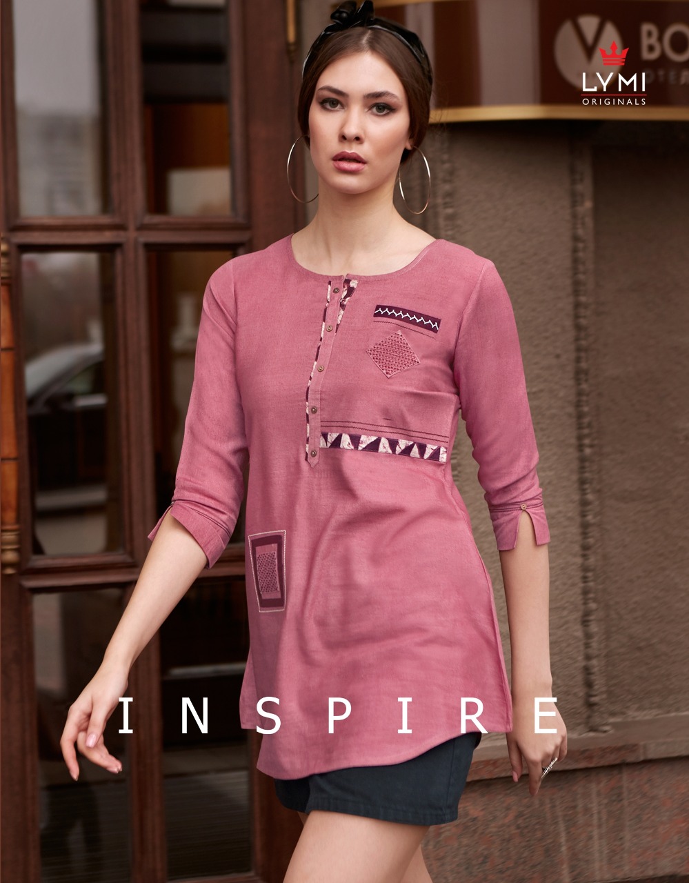Lymi Originals Kessi Present Inspire Rayon Casual Wear Short Top Seller