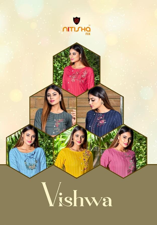 Nitisha Nx Vishwa Heavy Soft Cotton Daily Wear Kurti At Low Range