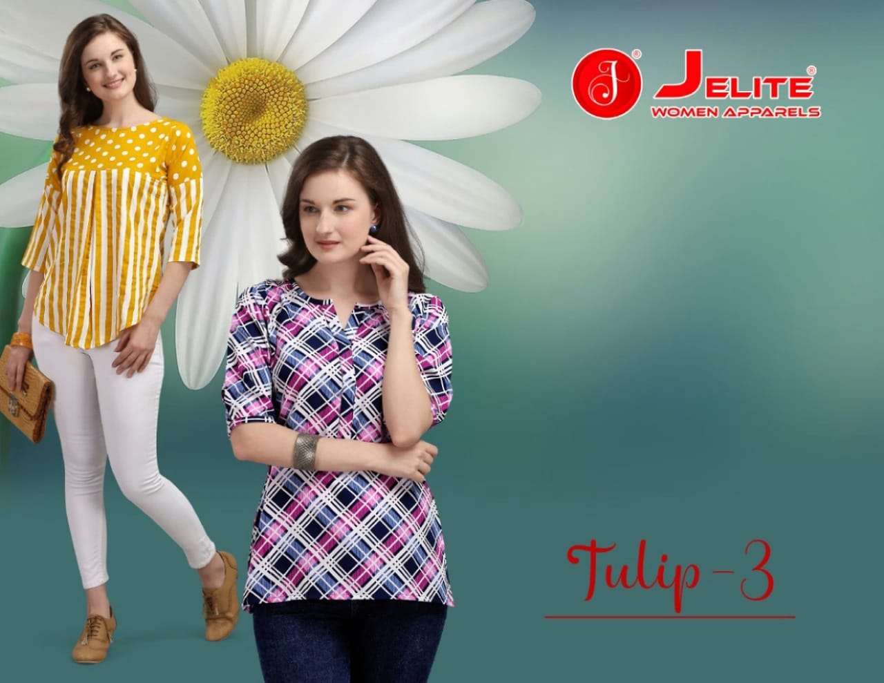 jelite tulip vol 3 short tops for girls 