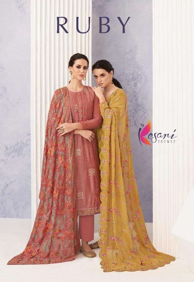 Kesari Trendz Ruby Georgette Fancy Salwar Kameez