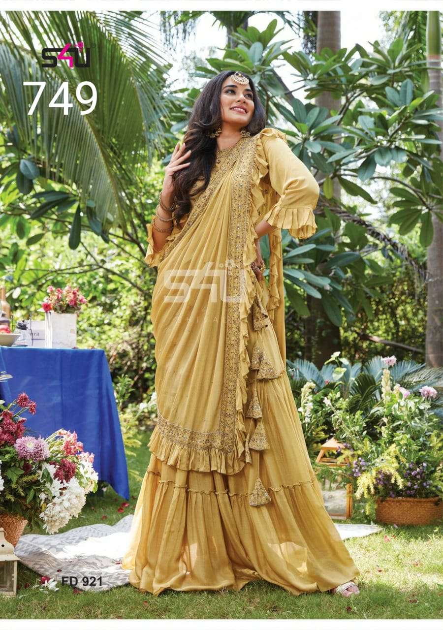 s4u 749 design combo set of designer kurti for festive 