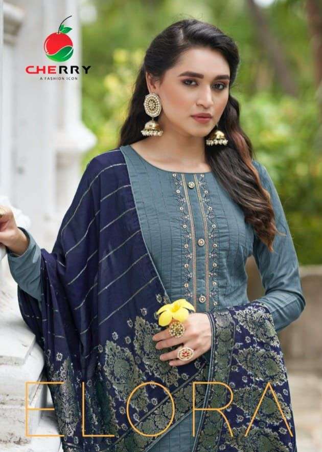 cherry fashion elora parampara silk salwar kameez collection