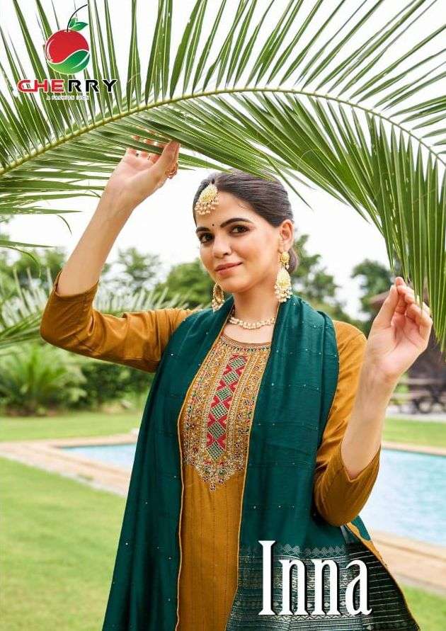 cherry inna fancy ladies salwar kameez catalog 