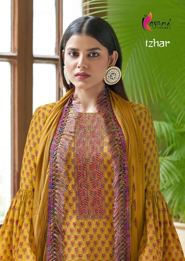 izhar by kesari trendz modal silk ethnic wear suit materials