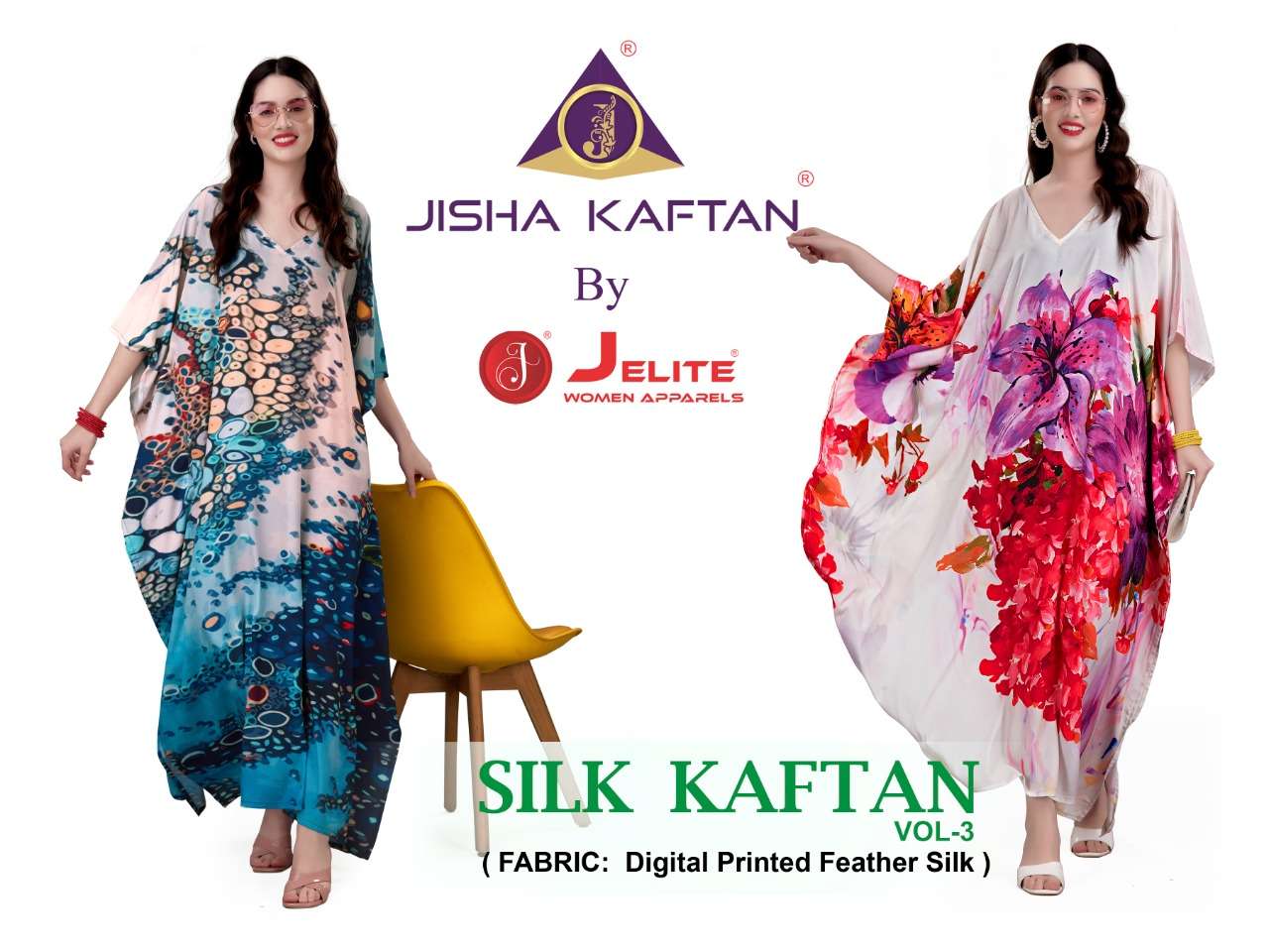 Jisha Kaftan Silk Kaftan Vol 3 