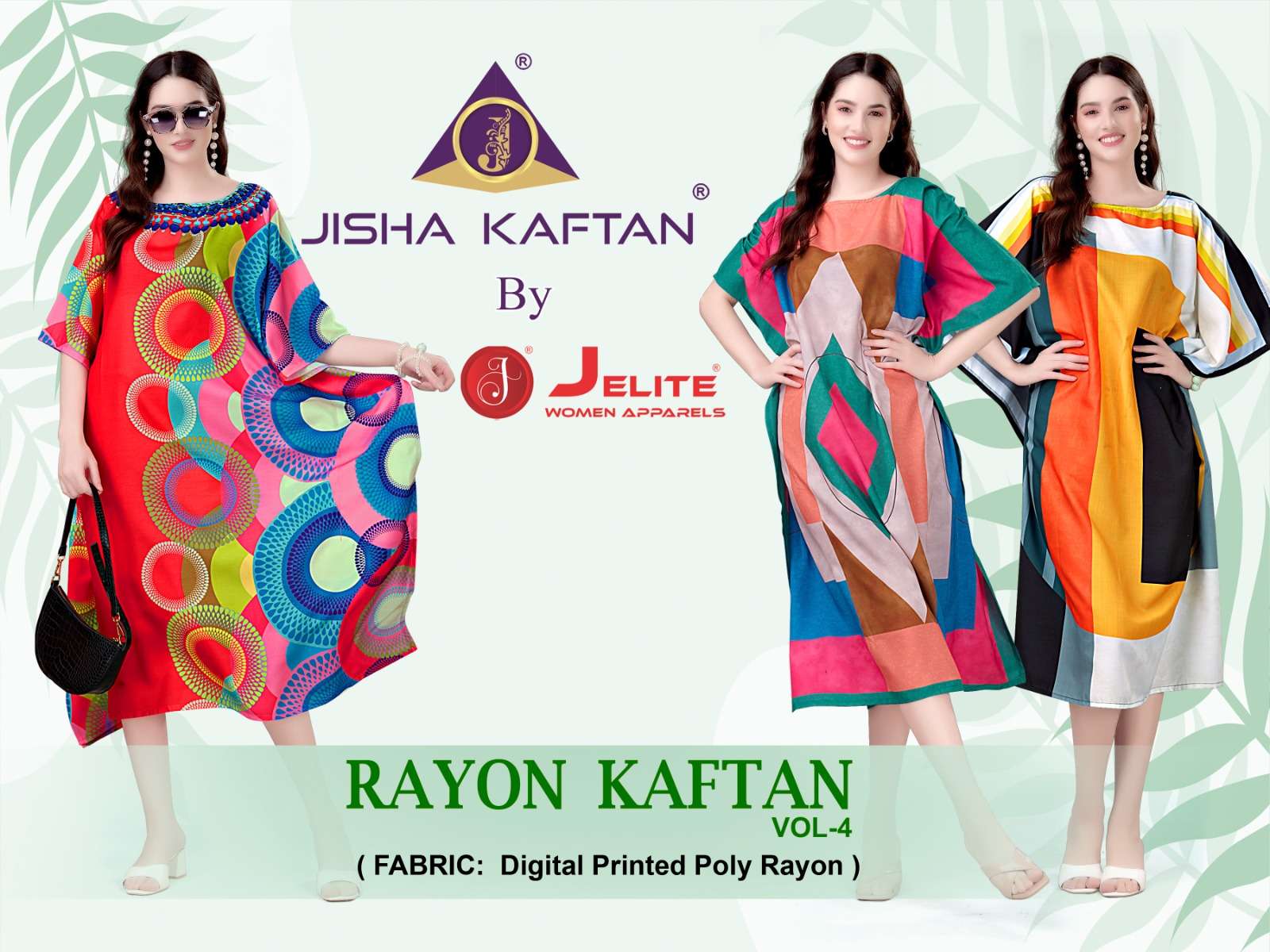 JELITE RAYON KAFTAN VOL 4