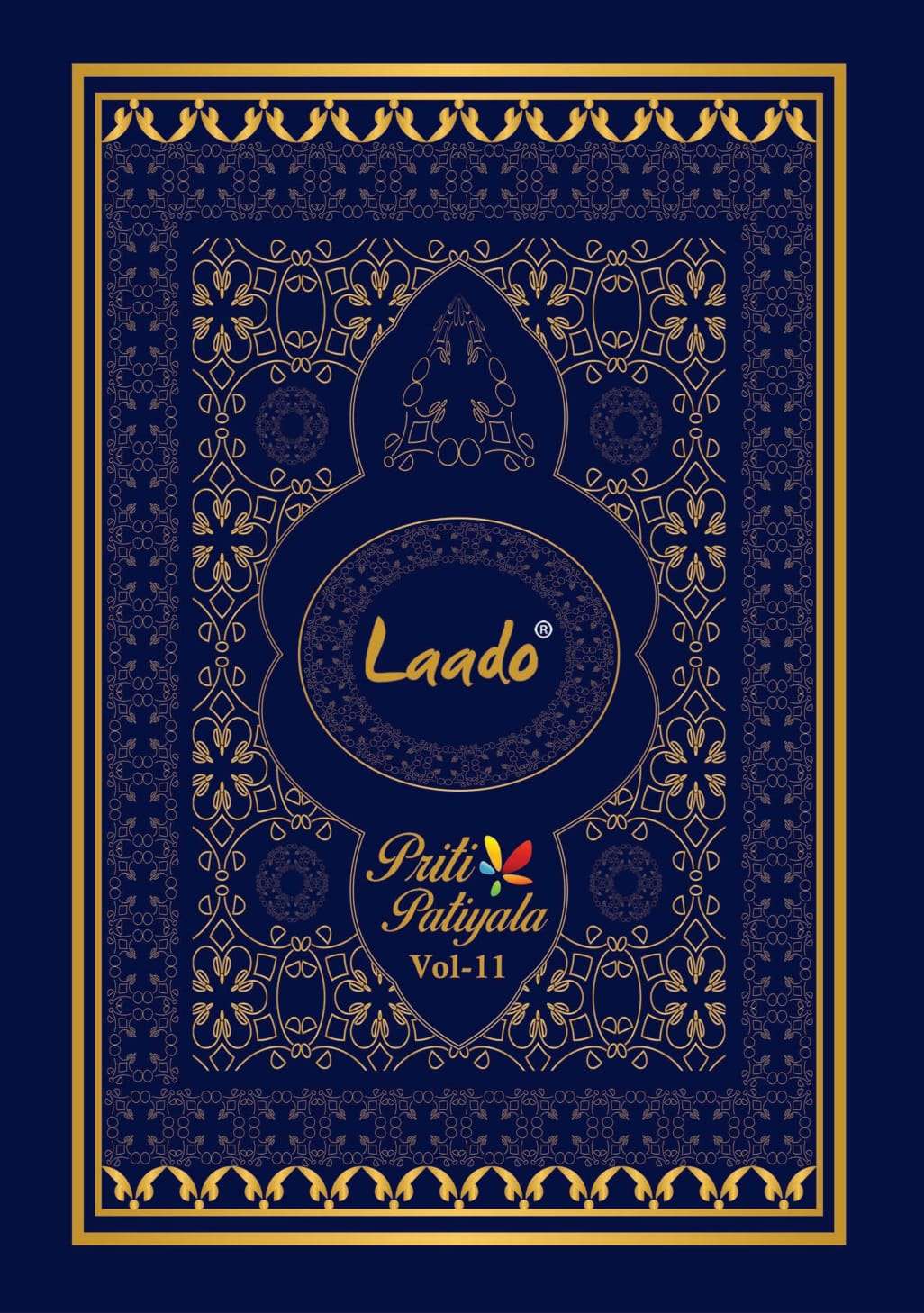 priti patiyala vol 11 by laado readymade cotton fancy patiala suit 