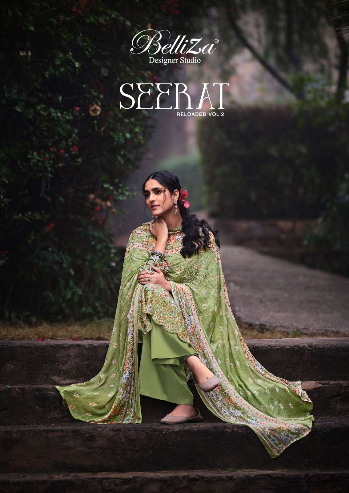 seerat reloaded vol 2 by belliza premium printed designer dress material