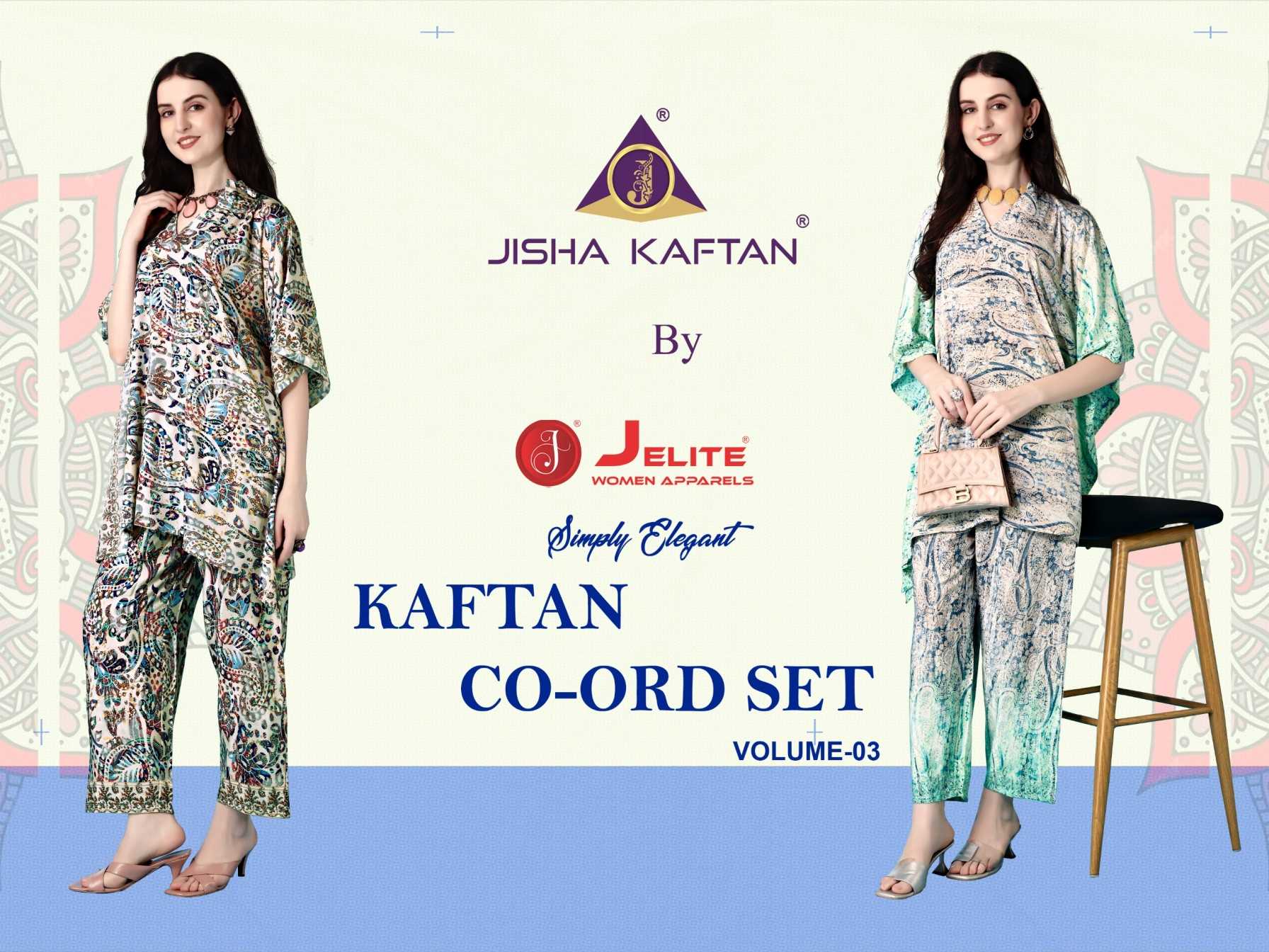 KAFTAN CO ORD SET VOL 3 BY JISHA KAFTAN 