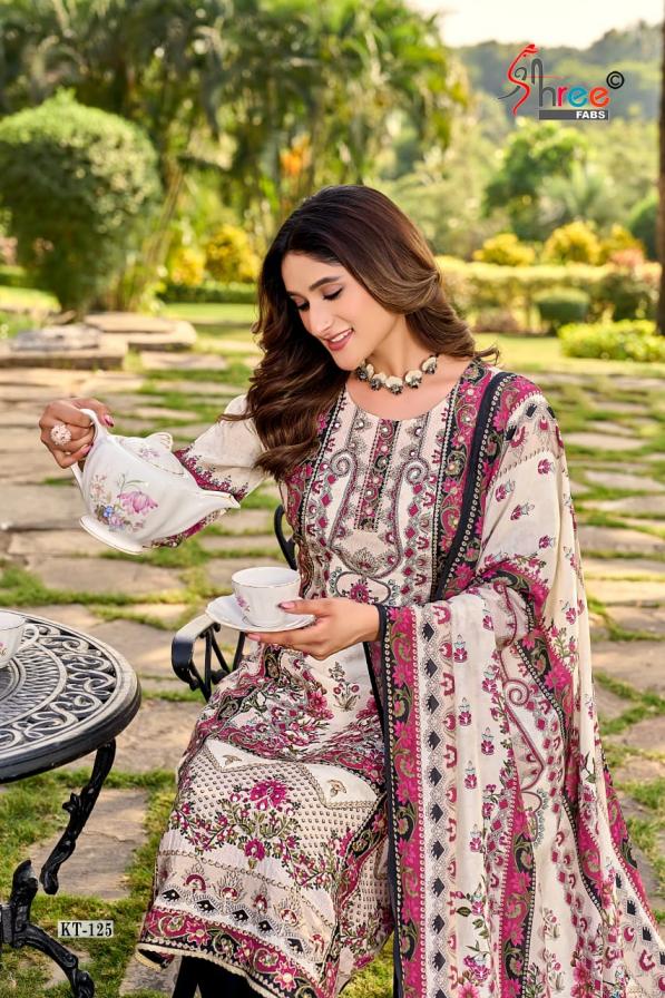 shree fabs presents kt 125 elegant suit collection