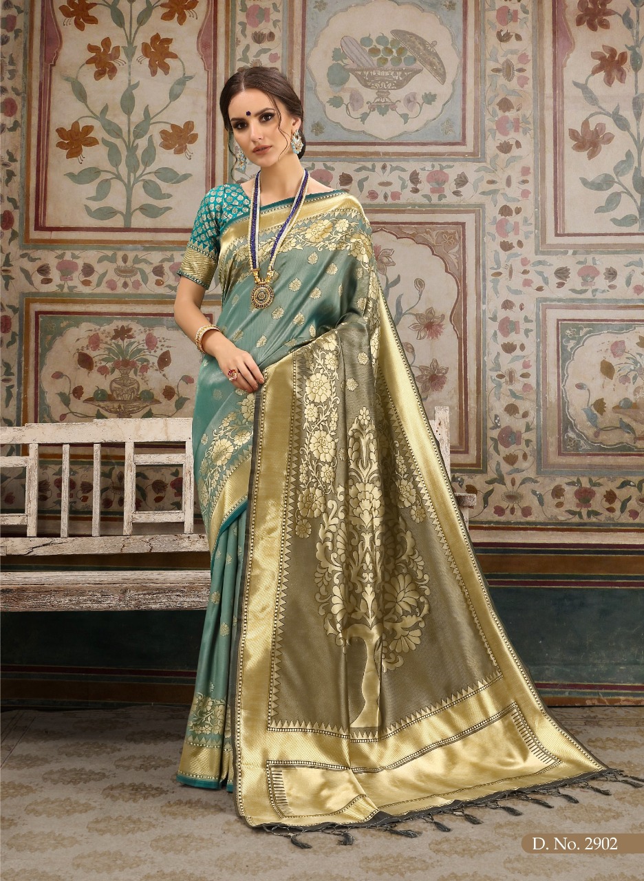 Vaamika Fashion Kanjivaram Silk Traditional Wear Saree Online Shopping