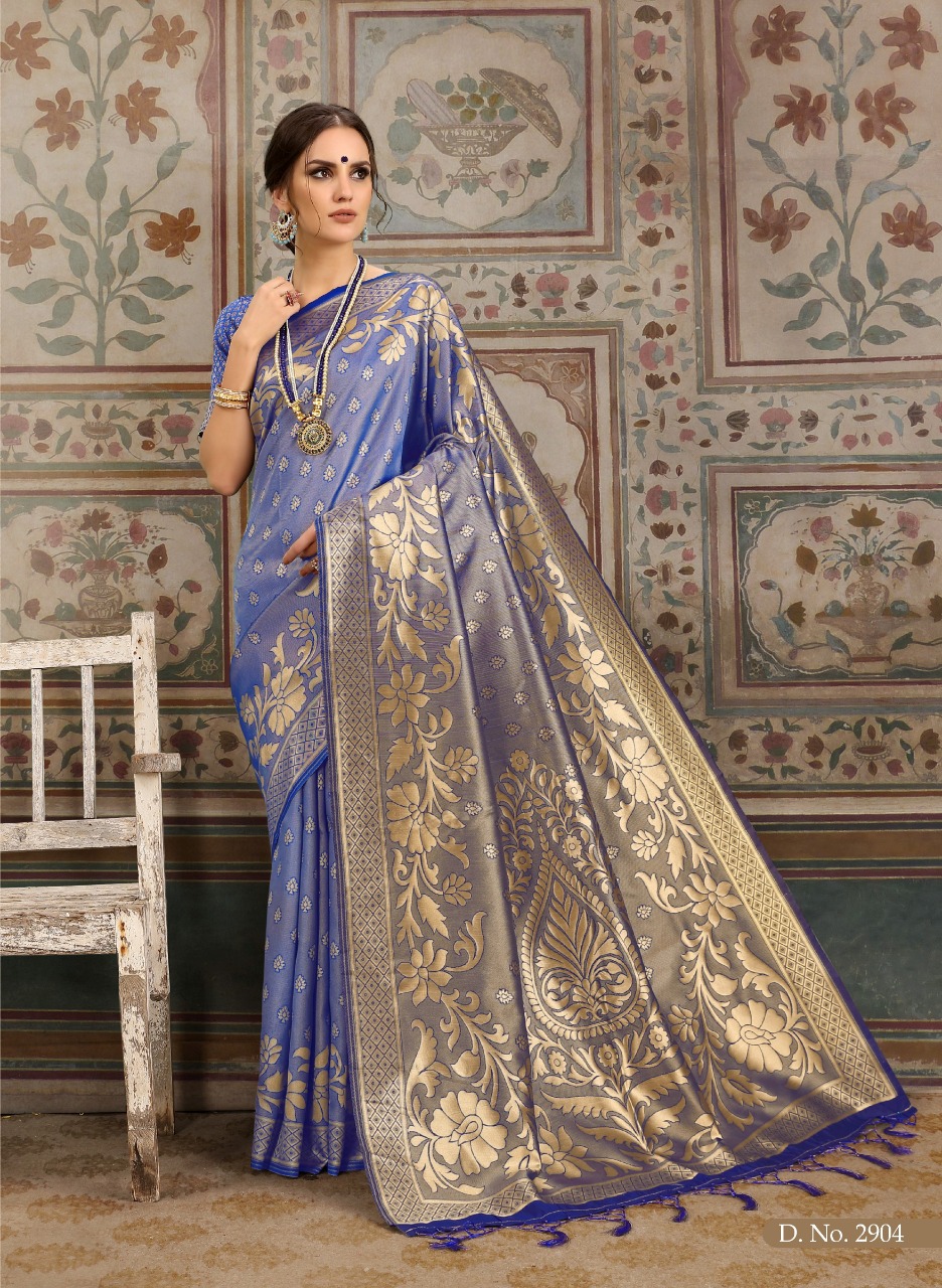 Vaamika Fashion Kanjivaram Silk Traditional Wear Saree Online Shopping