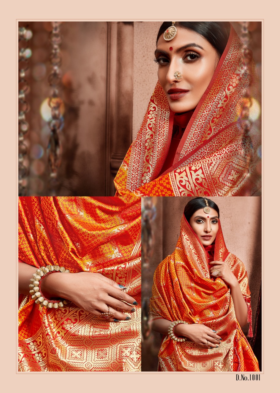 Vaamika Fashion Sudarshan Silk Traditional Wear Silk Saree In Surat Market
