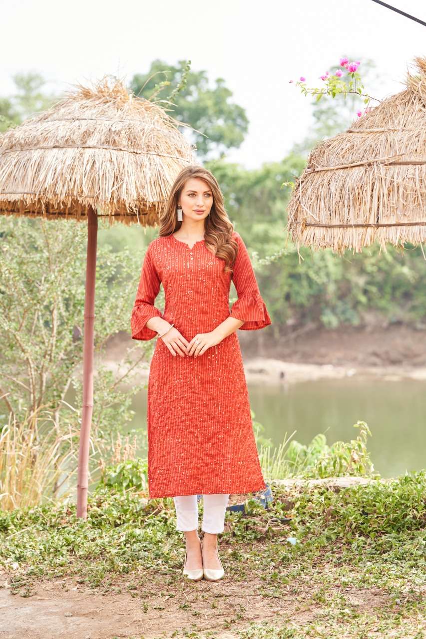 artriddhs present hanshika nylon viscose silk embroidery work big sizes kurtis