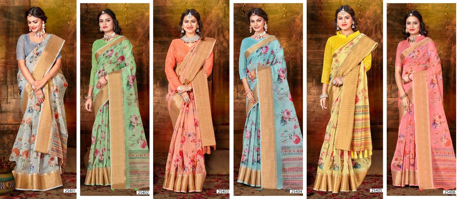 alekha organza digital checks vol 4 beautiful function sarees catalog