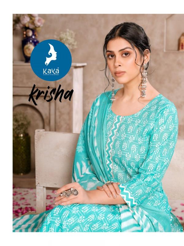 kaya krisha cotton readymade big size casual 3pcs dress for women 