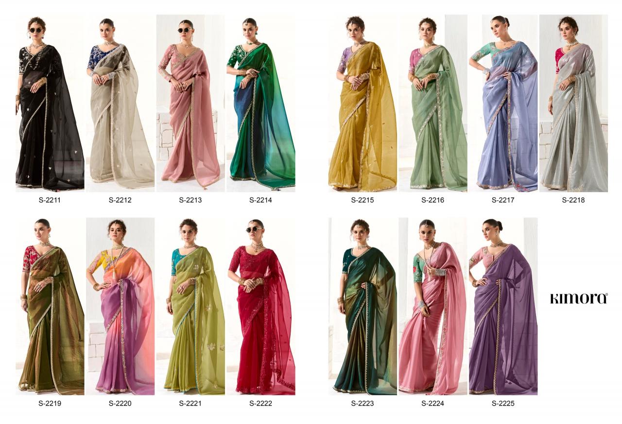 runway by kimora 2211-2225 organza shop trendy sarees online  