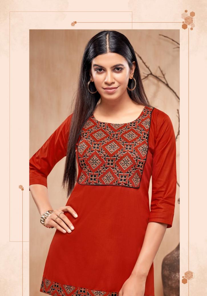 mayur creation vastra vol 1 readymade big size cotton short kurtis online 