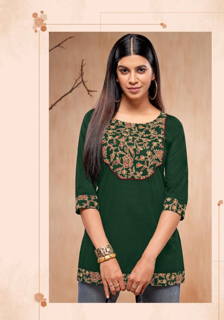 mayur creation vastra vol 1 readymade big size cotton short kurtis online 