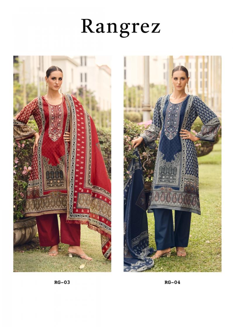 rangrez by the hermitage shop nisanka lawn cotton pakistani fancy dress material 