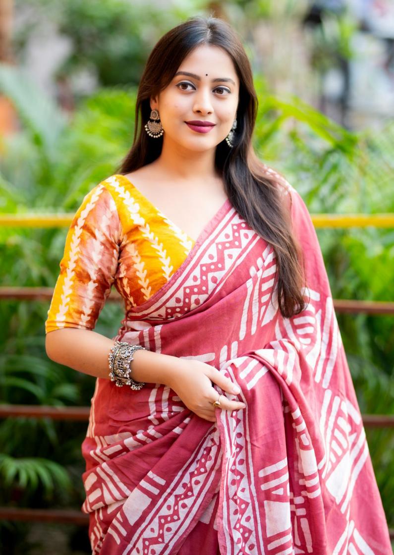 kc 309 hit design chanderi cotton hit design saree for womens 