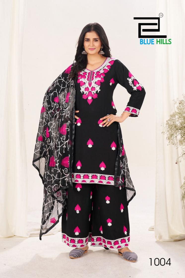 pink lotus by blue hills rayon readymade classic big size plazzo style dress